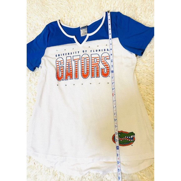 Florida Gators Football Women’s Jersey Top Sz XL Rhinestone - Picture 4 of 8
